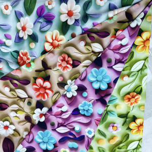 Tela 100% Viscosa Rayón 45s Estampada para Vestidos <span class=keywords><strong>de</strong></span> Verano, Rollo <span class=keywords><strong>de</strong></span> Tela con Diseño Personalizado, Impresión Digital en Rayón para Ropa - Product Image 5