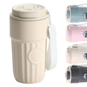Offre Spéciale – Tasse de Voyage Isotherme en Acier Inoxydable SS316 de 500 ml, Double Paroi Anti-Fuite - Product Image 1