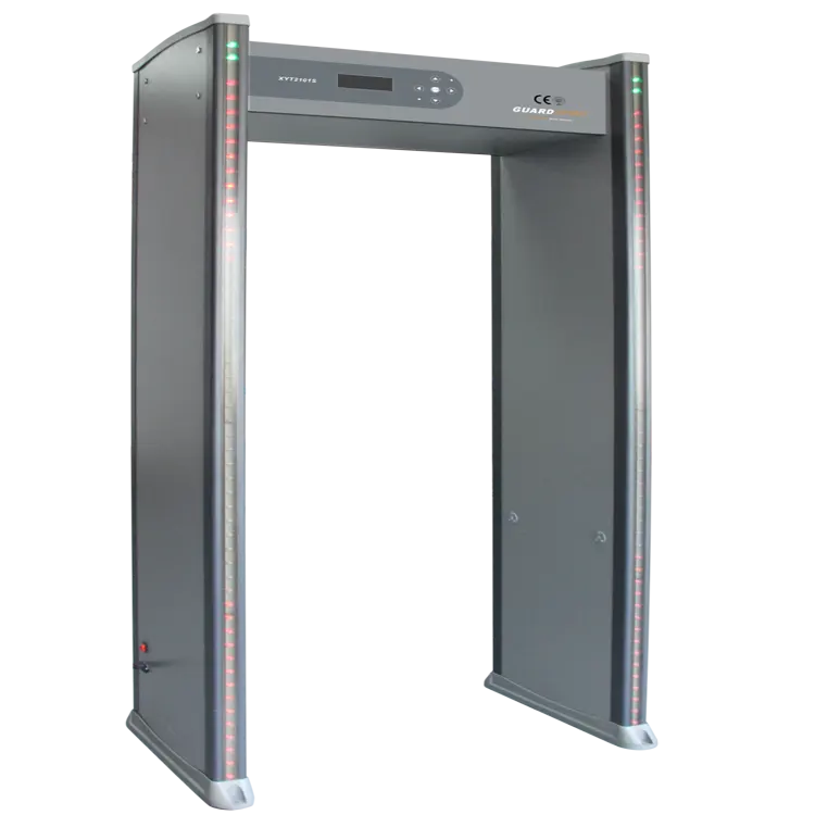 Otomatik alarm Metal dedektörü kapıları tam vücut tarayıcı oteller için kapı çerçevesi metal dedektörü