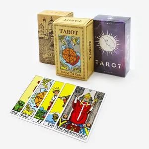 Manufacture Europe Oracle Tarot Cards with Guild Book in Stock upscale paper tarot cards russian Divination Game