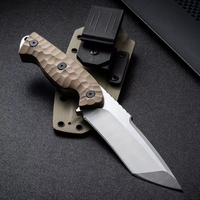 Couteau de survie multifonctionnel Titan pour l'extérieur, haute dureté, épaissi, couteau utilitaire portable pour le camping et les aventures en plein air