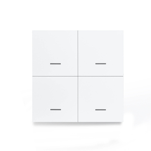 2024 tuya ZigBee Switch 4 Gang Scenario 12 Scene Switch Push Button Controller Support 2mqtt Home Assistant - Product Image 1