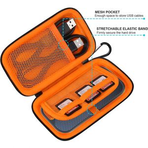 Estuche Rígido de Transporte EVA, Bolsa de Almacenamiento Protectora, Estuche a Prueba de Golpes EVA para Disco Duro SanDisk Extreme Pro - Product Image 3