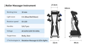 5D Inner Ball Roller <b>Massager</b> Body Slimming Cellulite Reduction Lymphatic Drainage Salon Beauty <b>Machine</b> - Product Image 6