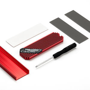 超薄<span class=keywords><strong>M</strong></span>.2 NVMe固态硬盘散热器M2 2280固态铝散热器冷却导热垫双面冷却器散热器垫圈 - Product Image 5