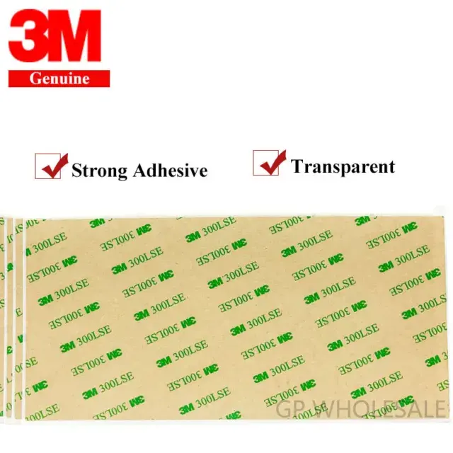 Hot Sell 0.17mm Die Cut Double Side Adhesive Pet Film High Temperature 3 M 9495LE Polyester Tape