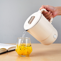 Casserole électrique portable pliable OEM de 1,8 L, mini-casserole électrique, pot de cuisson de voyage pour dortoir et usage domestique