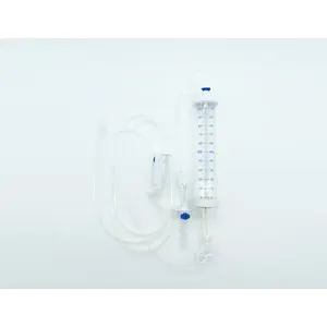 Medical Micro Drip CE ISO Adult Pediatric Safety 100ml Disposable Sterile IV Burette Infusion Set