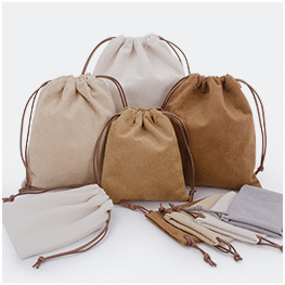 Custom Eco Friendly Recycled <strong>Plain</strong> Printed Big Cotton Tote <strong>Canvas</strong> Pouch Drawstrings Dust Bags With Rope Logo - Product Image 3
