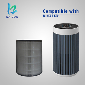 ตัวกรองเครื่องฟอกอากาศ Kaijun HEPA ตัวกรองเครื่องฟอกอากาศ H12 H13 H14เกรด HEPA ที่ใช้งานได้กับ T830 T820 <span class=keywords><strong>winix</strong></span> T810 - Product Image 5