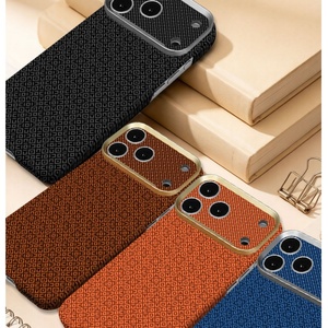 Nouvelle coque de téléphone magnétique fine en fibre de carbone avec autocollants cadre photo antichoc pour iPhone 18 14 15 16 17 Pro Max - Product Image 2