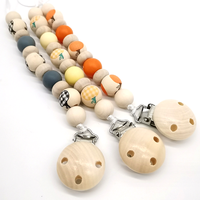 Attaches-tétines universels en silicone pour bébés garçons et filles, jouets de dentition, Halloween, 0-12 mois