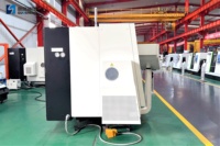 Tour CNC à lit incliné IHT1031 à haute capacité de coupe horizontale avec commande FANUC et 8 postes à outils
