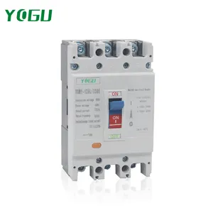 YOGU Mould Case Circuit Breaker Cm1 4 Pole 630A Red Copper Silver Contact