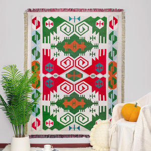 ผ้าห่มทอลายชาวโบฮีเมียนผ้าห่มชาวแอซเท็กแบบปรับแต่งได้ตามต้องการ - Product Image 3