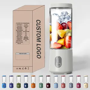 2024 Nouveau Design Personnel Petit Smoothie Aux Fruits Frais Mini Centrifugeuse Portable Blender 450Ml