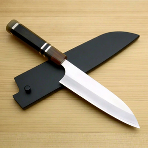 Couteau de chef utilitaire artisanal en acier inoxydable avec étui en cuir, pour la survie en plein air, le camping, la cuisine, la découpe de viande, couteaux de cuisine - Product Image 1