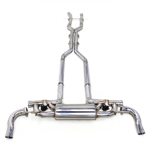 Échappement OBM Catback pour mercedes-benz LS500/GLS500 X166 <span class=keywords><strong>V8</strong></span> 4.7T 2017-2023 silencieux en acier inoxydable système d'échappement Valvetronic - Product Image 1