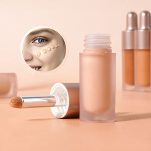 Cercles de visage Tear Creuses Éclaircissant Hydratant Fond de Teint Mat <span class=keywords><strong>Correcteur</strong></span> Liquide Couverture Complète Foncealer pour Peau Foncée - Product Image 1