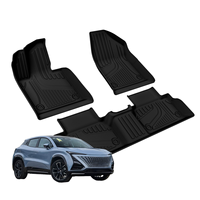 Tapis de sol 3D en TPE robustes, imperméables et inodores, couverture complète pour Changan UNI-T 2020-2023+ – Vente en gros pour intérieur automobile