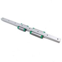 Rails de guidage linéaires carrés miniatures et patins de glisse à roulements pour routeurs CNC et imprimantes 3D, 5mm, 7mm, 9mm, 12mm, 15mm, MGN5, MGN7, MGN9, MGN12, MGN15