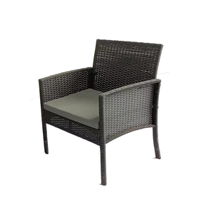 Set Divano in Rattan per Patio, Set da Giardino con Tavolo e Sedie, Mobili da Esterno in Rattan PP Iniettato - Product Image 3