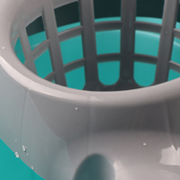 Ember Plastik Grosir untuk Mop, Ember Pembersih Lantai Komersial Tugas Berat dengan Gagang, untuk Rumah Sakit, Hotel, OEM, Grosir
