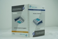 Impression de livres sur mesure avec reliure spirale, reliure spirale complète à plat, reliure Wire-O, reliure spirale de haute qualité