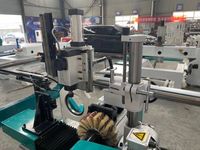 Tour à bois CNC Suntec ST1530 à alimentation automatique avec gravure et ponçage pour la fabrication de colonnes de balustre