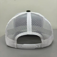 Gorra de Béisbol Ajustable de 6 Paneles para Hombre, con Logotipo Bordado en 3D Personalizado, Malla Transpirable, Estilo Camionero con Cuerda Decorativa