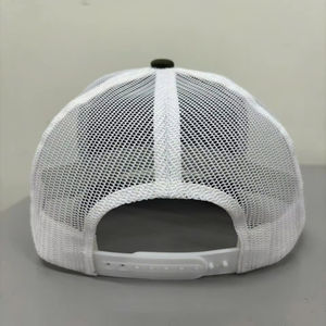 Casquette de baseball ajustable pour homme à 6 panneaux avec logo brodé 3D personnalisé, maille respirante et cordon décoratif - Product Image 6