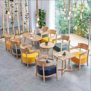 Fauteuil en bois moderne de luxe avec siège en cuir PU, design scandinave, structure stable, chaise de salon, aucun assemblage requis - Product Image 4