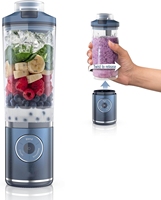 Mixeur Portable Rechargeable pour Smoothies, Jus de Fruits et Glace Pilée