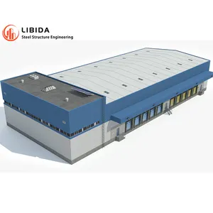Hot Sale Large-span Cheap Price Structural Steel Construction Prefabricated Warehouse Workshop Steel Structure Metal Building
