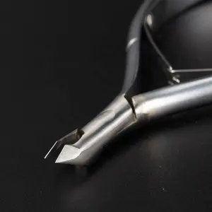 Double Spring 6mm Jaw 16 Wholesale Professional Round Head Stainless Steel Manicure Cutical Clipper Cutter Nail Cuticle Nipper