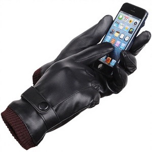 Gants en cuir respirants à demi-doigts avec design antidérapant et protection rigide des articulations pour moto et usage extérieur, unisexe, 3XL - Product Image 2