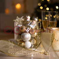 EAGLEGIFTS Décorations de Noël professionnelles en plastique, motifs spéciaux soldat, étoile, flocon de neige, goutte de glace, pour sapin de Noël et décoration festive de la maison