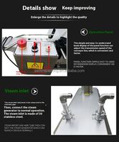 Nouvelle technologie de fabrication professionnelle de tunnel de rétraction à la vapeur pour machine d'étiquetage de manches