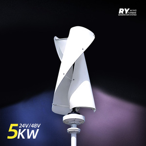 1000w 12v 24v 48v Wind Generator and Hybrid 5kw Solar off Grid Generation System for Home Farm Use - Product Image 4