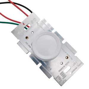 Ul e522988 120V Max 600W cho Inc/150W cho <span class=keywords><strong>LED</strong></span> ROTARY TRIAC tường <span class=keywords><strong>Dimmer</strong></span> cho hai tải đèn <span class=keywords><strong>LED</strong></span> chiếu sáng điều khiển - Product Image 3