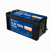 Baterai Starter Truk LiFePO4 12V 24V 150Ah 200Ah-600Ah Performa Tinggi Siklus Dalam 4000 Siklus