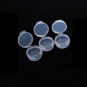 3g 5g 10g 15g Petit pot cosmétique à couvercle rabattable, pot à capuchon conjoint Ministorage - Product Image 2