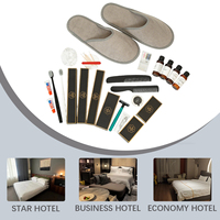 Ensemble d'articles de toilette jetables pour hôtel, kit d'articles de toilette pour hôtel, pack d'articles de toilette de luxe pour hôtel, fournitures complètes pour la salle de bain d'hôtel