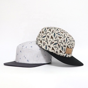 Gorras de 5 Paneles para <span class=keywords><strong>Mujer</strong></span>, Personalizadas al por Mayor, con Estampado de Naturaleza, para Senderismo y Pesca, con Correa Ajustable y Visera Plana - Product Image 2