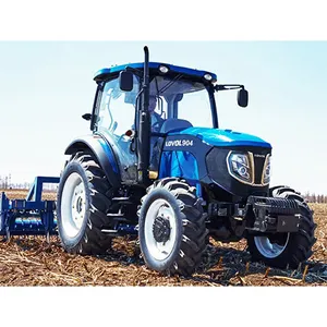 LOVOL-accesorios e instrumentos traseros montados en Tractor 90HP, enganche de 3 puntos, tractor de granja