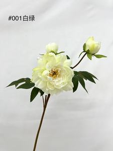 Vente en gros bouquet de fleurs de mariée <span class=keywords><strong>buisson</strong></span> de pivoines en soie pour la décoration de mariage - Product Image 2