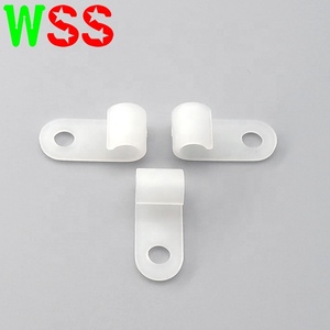 Abrazaderas de cable de plástico de nailon WSS, soportes de tornillo de 5mm de diámetro de paquete para cable, cuerda, gestión de tubos - Product Image 4
