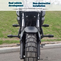 Barres de protection en acier au carbone, glissières de cadre, protection de moteur de moto pour Haojue Suzuki DL150