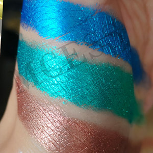 Marca MCESS, MUESTRAS GRATIS, Pigmento de <span class=keywords><strong>Oro</strong></span> <span class=keywords><strong>Rosa</strong></span> con Efecto Espejo Cromado de Alta Pigmentación para Maquillaje, Esmalte de Uñas y Pintura de <span class=keywords><strong>Acuarela</strong></span> - Product Image 5