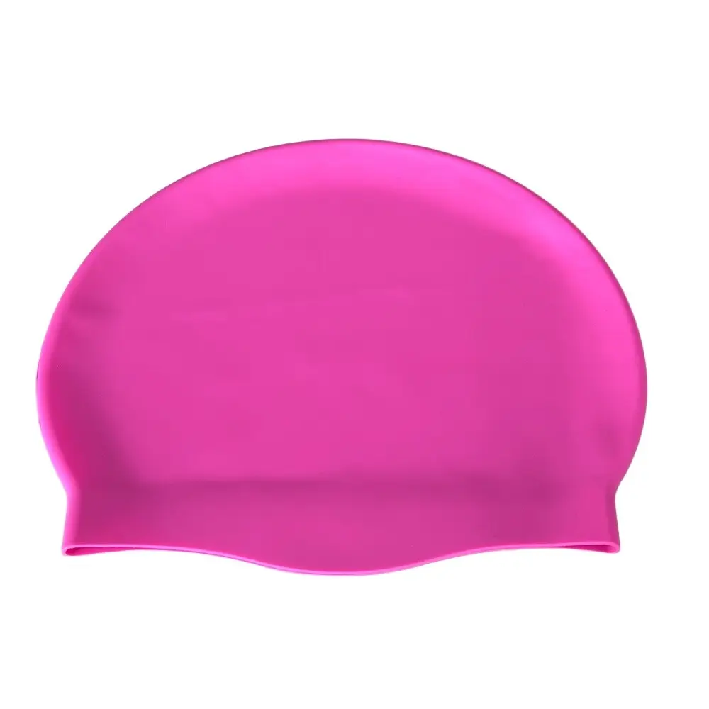 Atacado Premium Silicone Non-Slip Swim Cap Capa Orelhas Wrinkle-Free Swimming Cap para homens e mulheres Custom Swim Caps